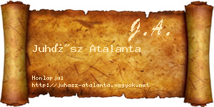 Juhász Atalanta névjegykártya